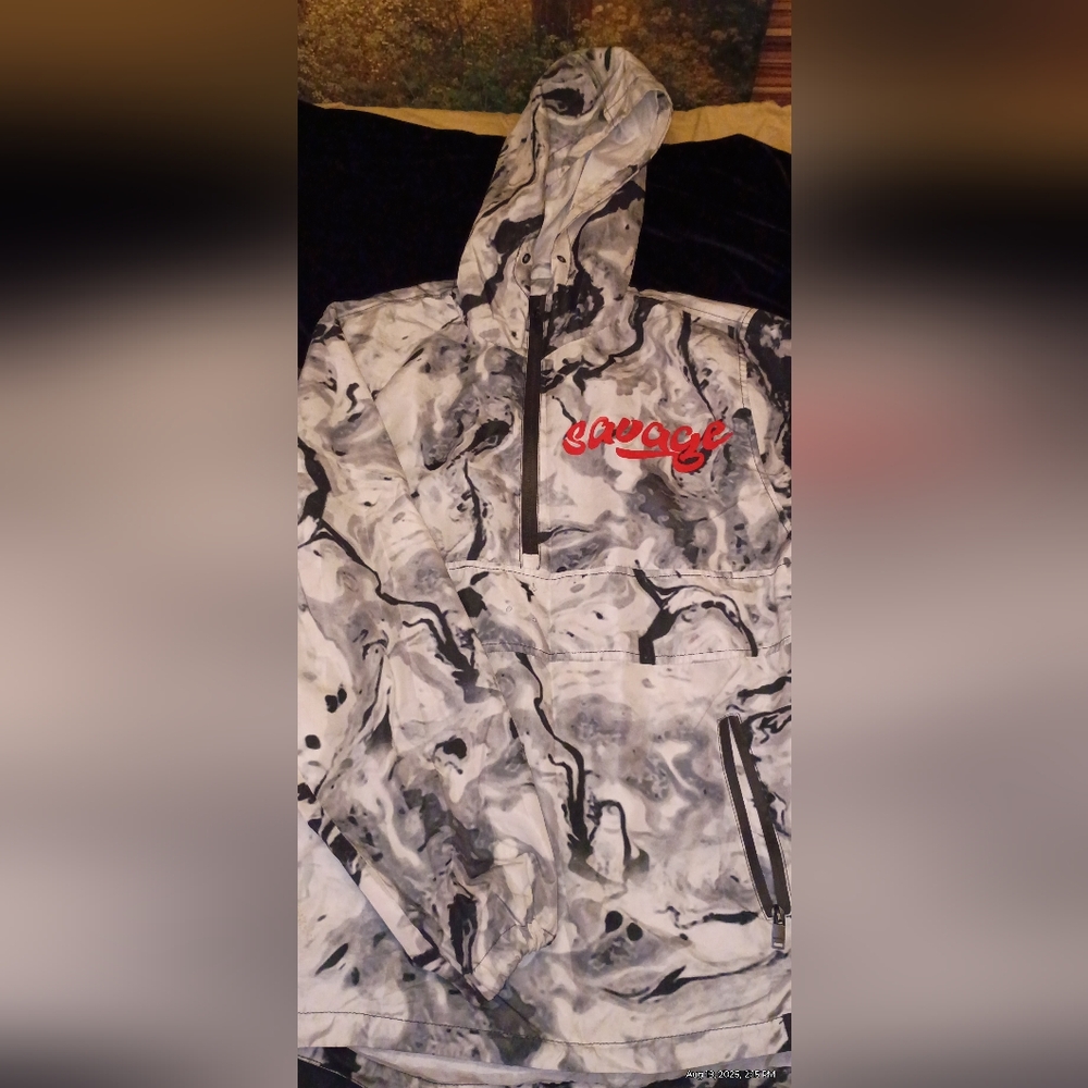 Salvage Kids Black and White Jacket